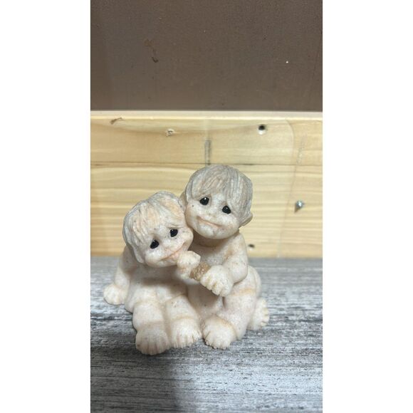 Quarry Kids - Jack & Diane Sharing Sweet , Second Nature Design 2001 - Picture 1 of 4